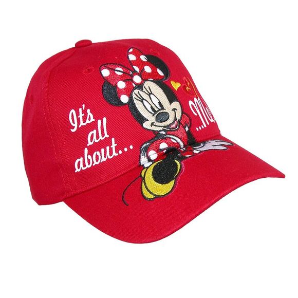 Disney Girls' It's All About Me Minnie Mouse Baseball Cap - Picture 2 of 3